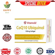 [SPEACIAL Pharmacy]     100% Original CoQ10 Ubiquinol Health Supplement 100mg Softgel 30s