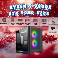 BONMECOM2 คอมประกอบ / CPU AMD AM5 RYZEN 9 9900X / RTX 5090 32GB / Case เลือกแบบได้ครับ