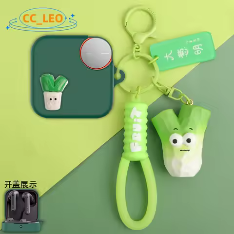 For CMF By Nothing Buds 2 Case Cute Keychain Pendant Nothing Buds 2 Plus Silicone Soft Case Nothing 