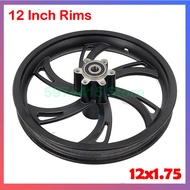 12 Inch Rims 12x1.75 Wheel Hub Use 12 1/2 X 2 1/4 12 1/2x2.75 Tire Inner Tube Fit Many Gas Electric 
