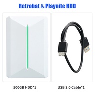 Retrobat＆Playnite System HDD Retro Game Console for PS3/PS2/WIIU/WII/Switch/MAME 50+Emulators 38293 