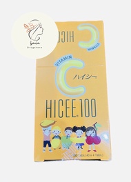 -HICEE 100 mg.ไฮซี ยาเม็ด วิตามินซี สำหรับเด็ก ชนิดอม 160 เม็ด มี 40 ซอง ซองละ4 เม็ด📌หมดอายุ 07/2026