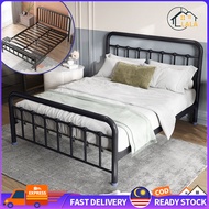 LALA Queen/Single Bed Frame 100% Metal Katil Bujang Dewasa Budak Bed Room Bedroom Furniture Perabot Bilik Tidur