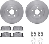 Dynamic Friction Company Front Brake Rotors with 5000 Advanced Brake Pads includes Hardware 6512-762