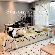 sarung sofa sofa cover Chenille Sofa Cover Sofa Towel Four Seasons Anti-Cat Claw One-Piece Cover Tow