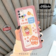 HP Softcase Samsung Galaxy A31 Fashion Case Cartoon Case Samsung Galaxy A31 Silicone TPU Pro Camera 