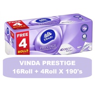 Vinda Prestige Toilet Paper 16 Rolls  / Vinda Prestige Kertas Tandas 16 Gulung