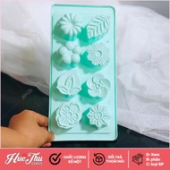 Jelly mold, Leaf ice tray, Flower pouring 3D, 4D jelly