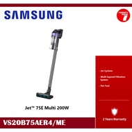 SAMSUNG 200W VS20B75AER4 Jet™ 75E Multi Digital Inverter Motor Teal Violet Vacuum Cleaner VS20B75AER