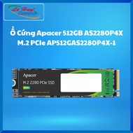Apacer AS2280P4X 512GB M.2 PCIe SSD Hard Drive (AP512GAS2280P4X-1) - Genuine Product