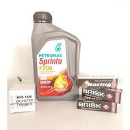 BENELLI RFS 150i <150S<R18I < Spark plug<oil filter<engine oil SERVICE PACKAGE