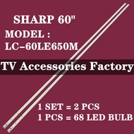 LC-60LE650M SHARP 60" LED TV BACKLIGHT (LAMP TV) SHARP 60" INCH LED TV LC60LE650M 60LE650 LC60LE650