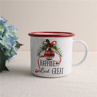 christmas gifts for colleagues creative gift Impression export Finland Christmas ball water cup enam