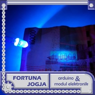 UNGU CAHAYA Led 5mm UV 395nm Purple Ultraviolet Light