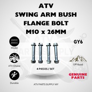 ATV Swing Arm Bush Flange Bolt | M10 x 26MM | GY6 | LEM