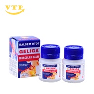 Combo 2 Hũ Dầu Cù Là Lửa Geliga Muscular Balm 40gr Giảm Nhanh Cơn Đau Nhức