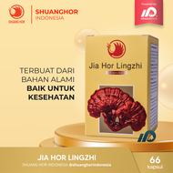 Suplemen Herbal Premium dengan Ekstrak Lingzhi  Jia Hor Lingzhi (66 Kapsul) – Suplemen Herbal Premiu