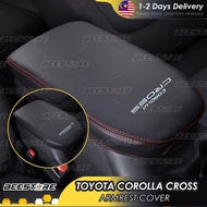 Toyota Corolla CROSS 2022 2023 Car Armrest Cover Soft Center Console Leather Protective Anti Scratch Accessories Bodykit