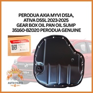 PERODUA AXIA MYVI D51A,  ATIVA D55L (2023-2025) GEAR BOX OIL PAN OIL SUMP  35160-BZ020 PERODUA GENUI