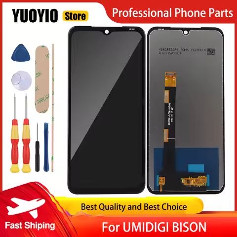 New Original 6.3 Inch Touch Screen 2340X1080 LCD Display For Umidigi Bison Bison GT Umidigi Bison Pr