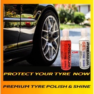Abang Hygiene Tire Shine & Wax 330ml Oil Tyre Shine or Gel Tyre Shine