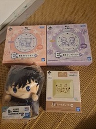 Re:0/Pokémon/咒術迴戰一番賞周邊公仔