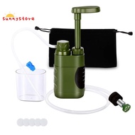 Outdoor Water Purifier Kit Camping Hiking Water Filter Straw Replacement Filter Water Filtration Pur
