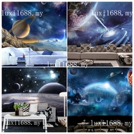 Custom Wallpaper Mural Starry Sky Wallpaper KTV Bar Wallpaper Ceiling Theme Hotel Wall  Sticker Home