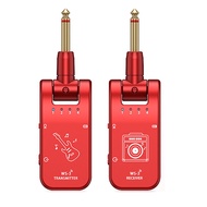 WS-3 UHF Wireless Audio Electric Guitar Transmitter Receiver System Transmission for Electric Guitar Bass Amplifier Adapter