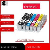750 XL 751 XL 750 751 Ink cartridge for Canon Ip 7270 MX727 MX927
