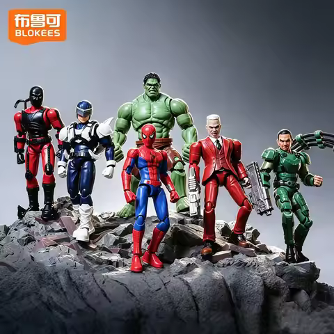 BLOKEES Champion Class Lite Movie Spider-Man: Brand New Day Hidden Battle Edition SpiderMan Plastic