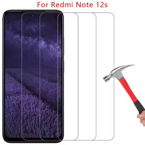 protective tempered glass for xiaomi redmi note 12s screen protector redminote note12s not 12 s s12 