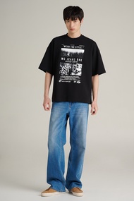 Mc jeans เสื้อยืดแขนสั้นผู้ชาย ทรงโอเวอร์ไซส์ คอกลม (Online Exclusive) MTTZA34