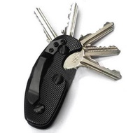 Housing Folder Smart Aluminium Clip Keyring Keys Holder