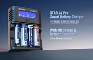 XTAR L4 Pro Smart Charger for AA/AAA Lithium 1.5V & Ni-MH 1.2V