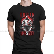 God of War Game Fabric TShirt Train Like A God Classic Classic T Shirt Leisure Men Clothes Ofertas Big Sale XS-4XL-5XL-6XL