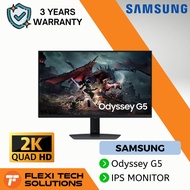 Flexi Tech Samsung 32" Odyssey G5 G50D 180Hz IPS QHD Gaming Monitor