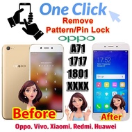 OPPO A71 Remove Pattern/Pin/FRP UnLock One Click Clear 100%