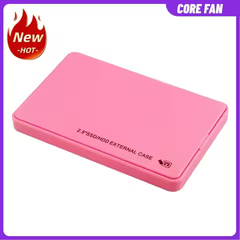 2.5 Inch HDD SSD Enclosure 6Gbps HDD/SSD Case SATA Portable Solid State Drive Box External Hard Disk