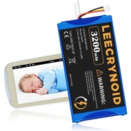 Pengganti Bateri Infant Optics DXR-8 Pro, Sp 554478 3.85V 3200mAh Bateri Sesuai untuk Monitor Bayi (