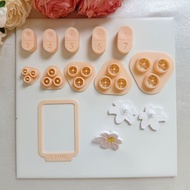 Soft Clay Earrings Earrings Pillars Embedded Full Set Stable Precise Positioning Earrings Pillars Ea