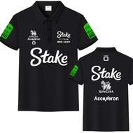Attitudestake Sober F1 Fleet KICK Customizable Fleet Racing Suit POLO Shirt Short Sleeve 42134