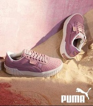 全新 PUMA Cali Nubuck Wn's 復古厚底休閒鞋 粉紫