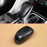 For Mitsubishi Eclipse Cross 2018-2024 Carbon Fiber Car Gear Shift Knob Cap Cover Interior Accessori