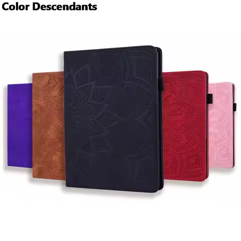 For Samsung Galaxy Tab S4 10.5 T830 T835 T865 T515 T725 T585 T595 Case Luxury Vintage Leather Cover 