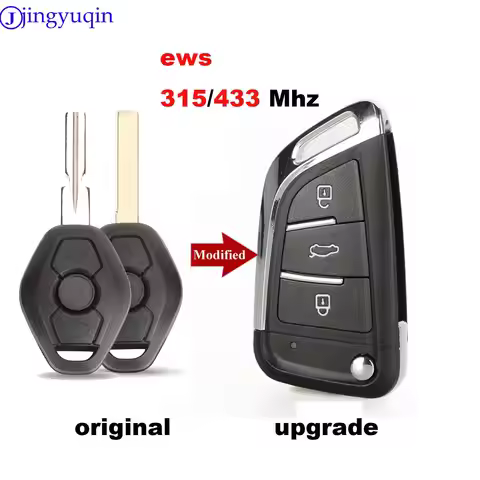 jingyuqin Upgrade EWS ASK 315/433Mhz 7935 ID44 Remote Key For BMW EWS X3 X5 Z3 Z4 1/3/5/7 Series Key