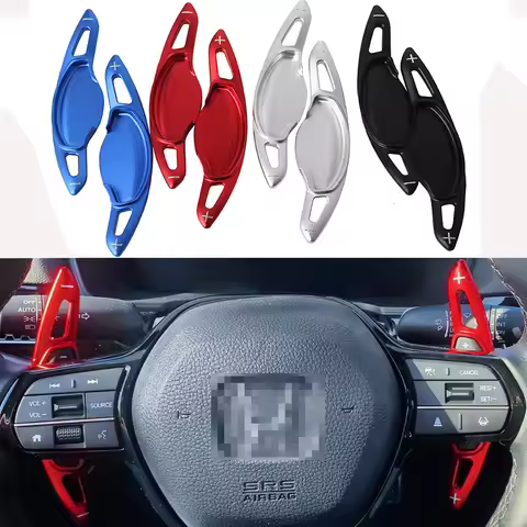 Aluminum DSG Paddle Shift Extension For Honda Civic FE FEL 2021 2022 2023 Civic Gen 11th G11 Car Acc