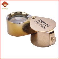 [WY3] 30x 30x21mm Magnifier Jewelers Gold Eye Tool Jewellery Folding Loupe Glass [MY]