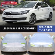 Citroen C3 C4 DS3 DS4 Anti Acid Rain UV Sunlight Car Cover Waterproof Protection Car Body Cover Car 