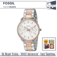 (SG LOCAL) Fossil ES4396 Tailor Multifunction Crystal Stainless Steel Women Watch